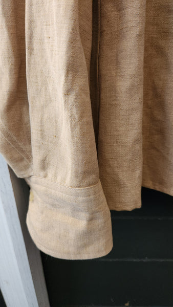 Isabel Marant Long Sleeve Wool and Linen Top