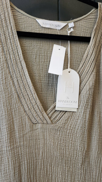 Handloom Gauze Tunic Dress
