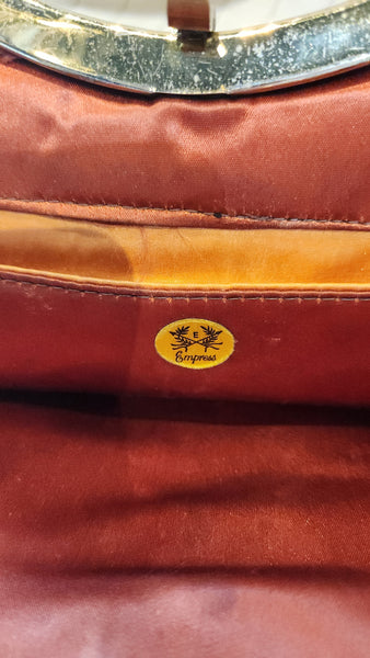 Rare vintage Empress soft felt purse