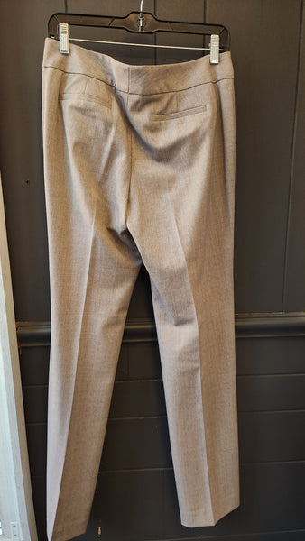 Classiques Entier Gray wool flat front pants