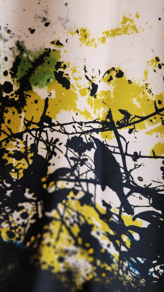 Soaked in Luxury Cap Abstract Top