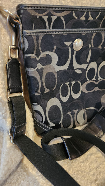 Coach Vintage Small Crossbody Canvas Purse