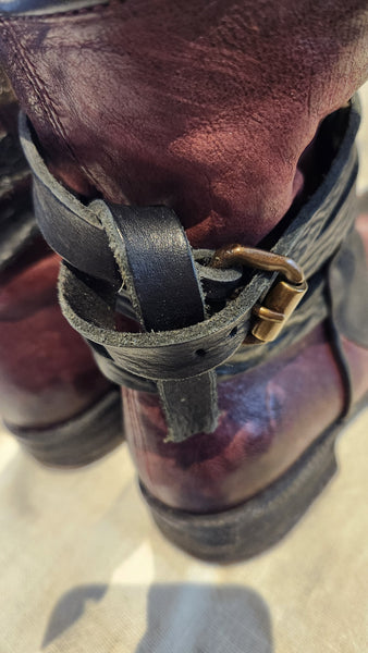 A.S. 98 Patchwork Boots