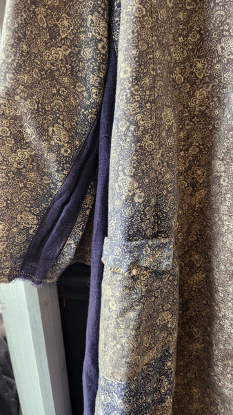Magnolia Pearl Block Print Kimono Jacket