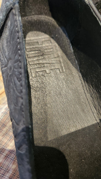 Frye Black Leather Shoes