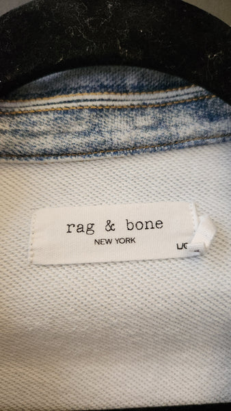 Rag and Bone Miramar Printed denim jacket