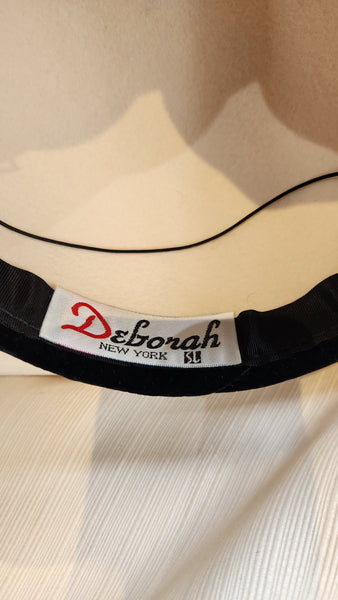 Deborah NY Cream Felted Wool Hat