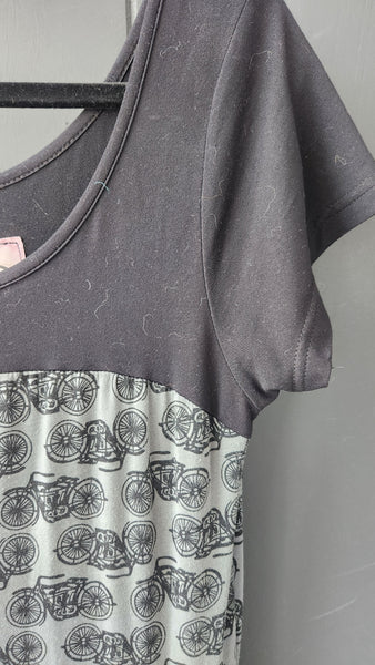 Effie's Heart Cap Sleeve Swing Dress