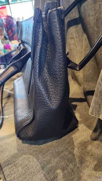 Kate Spade Black Leather Satchel