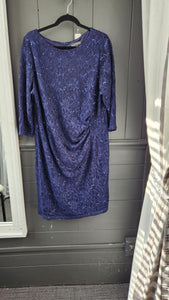 Jessica Howard Lace & Sequins Dress