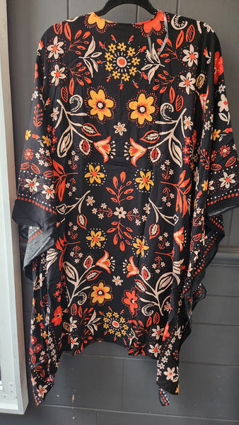 Floral Fall Kimono