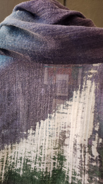 Sucesos Handpainted Gauze Kimono