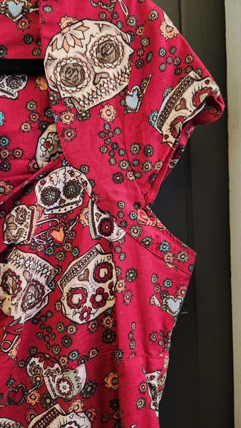 Hell Bunny Sugar Skulls Dress