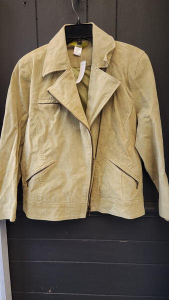 Acorn Suede Motorcycle Style Jacket