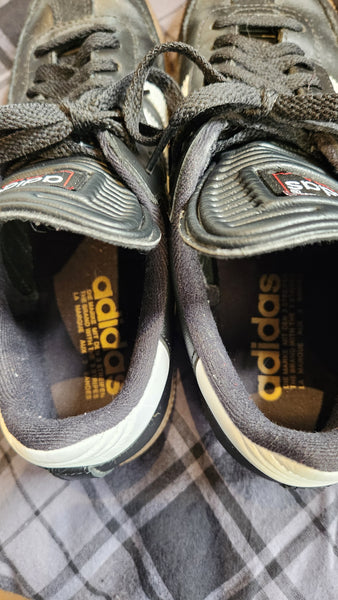 Adidas Samba Black with White Stripes Sneaker