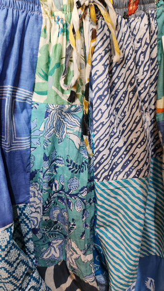 Patchwork Pullon Pants