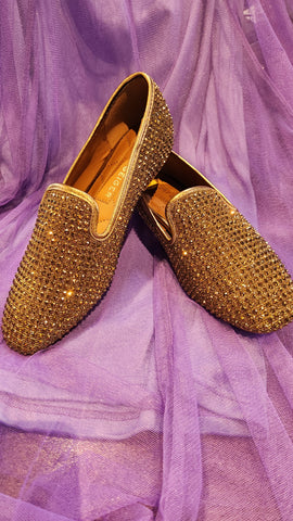 Kurt Geiger Rhinestone Loafers