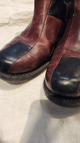 A.S. 98 Patchwork Boots