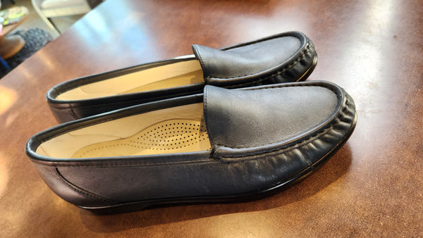 SAS Navy Blue Loafers