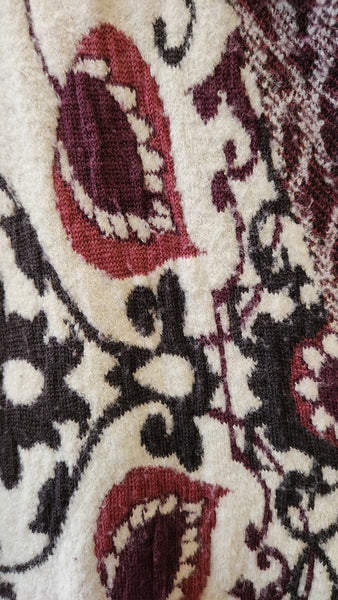 Nic & Zoe Floral Wool Blend Sweater