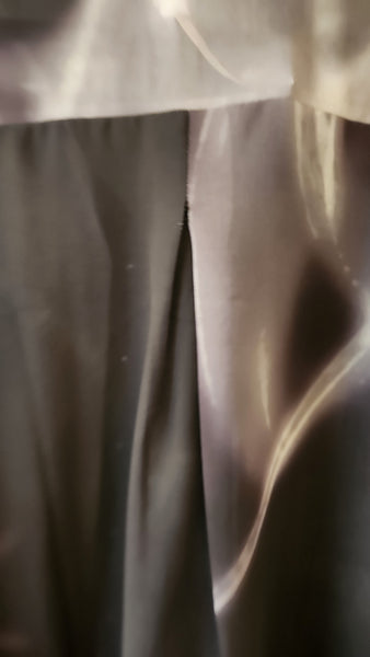 Marla Wynne Black and Gray Ombre Blouse