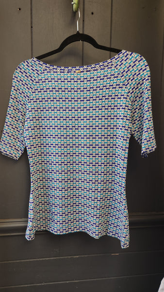 St. John Short Sleeve Top