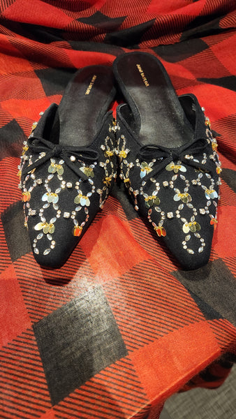 Ann Taylor Glitz Mule