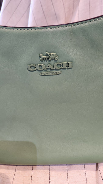 Coach Penelope Bag in Light Green Leather