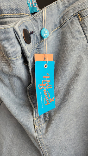 Hell Bunny Denim Sailor Pants