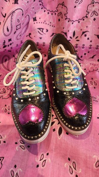 Betsey Johnson Oxford Style Shoe