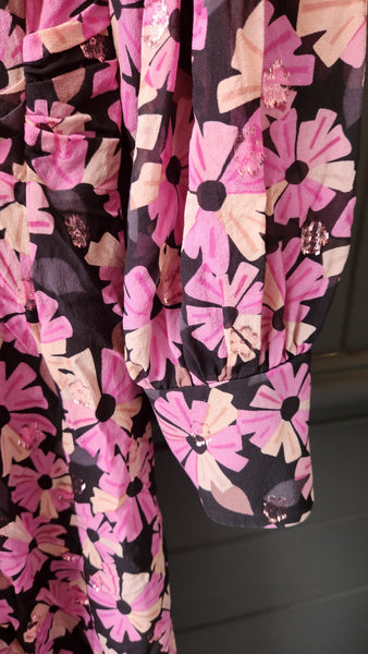 Kate Spade Floral Sheer Dress