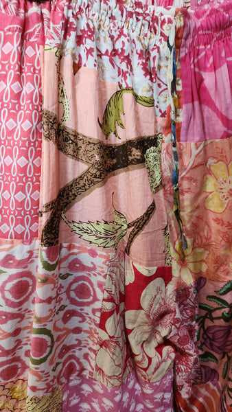 Patchwork Pullon Pants