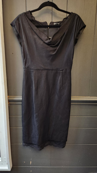 Banana Republic Black Boat Neck Dress from the Mad Men Collection