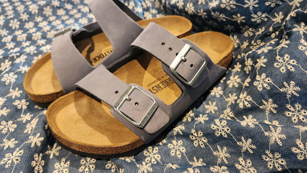 Birkenstock Arizona Sandal in Cadet Blue