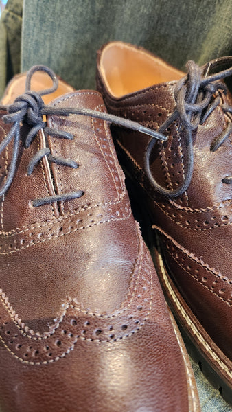 Celtic and Co. Dark Brown Leather Women's Oxford Shoes