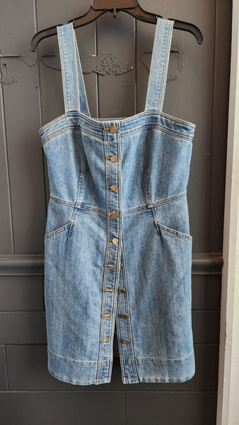 Michael Kors Denim overall style Dress