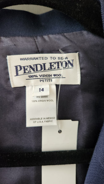 Pendelton vintage Virgin Wool Blazer