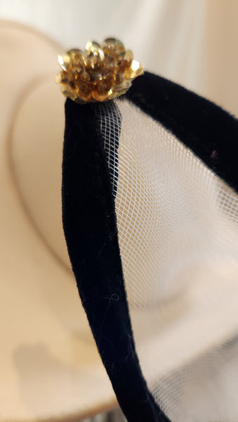 Deborah NY Cream Felted Wool Hat