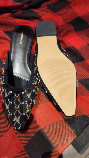 Ann Taylor Glitz Mule