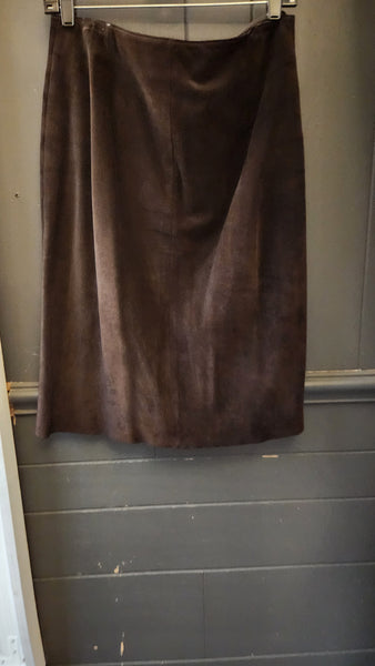 Banana Republic Suede Skirt