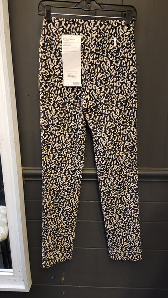 Joseph Ribkoff  Leopard Print Slim Fit Pants