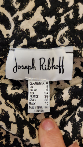 Joseph Ribkoff  Leopard Print Slim Fit Pants