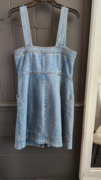 Michael Kors Denim overall style Dress
