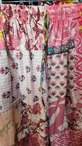 Patchwork Pullon Pants