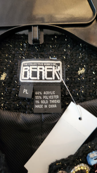 Vintage Berek Black Blazer