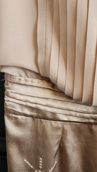 Vince Camuto Pleated Bodice Dress