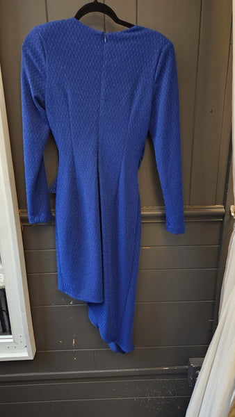 One 33 Cobalt Blue Sparkle Dress