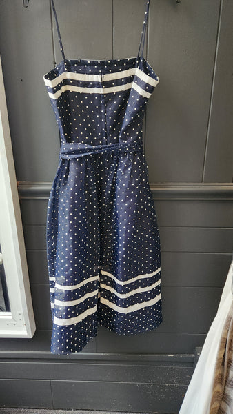 Vintage Polka Dot Dress with spaghetti straps