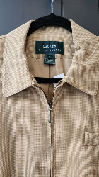 Vintage Ralph Lauren Zip front Jacket