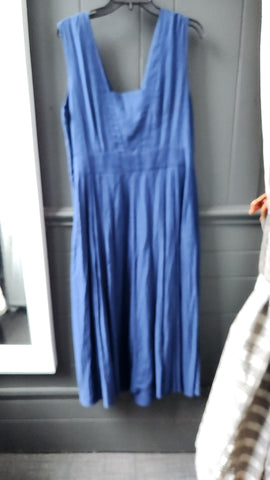 Banana Republic Sleeveless Navy Dress